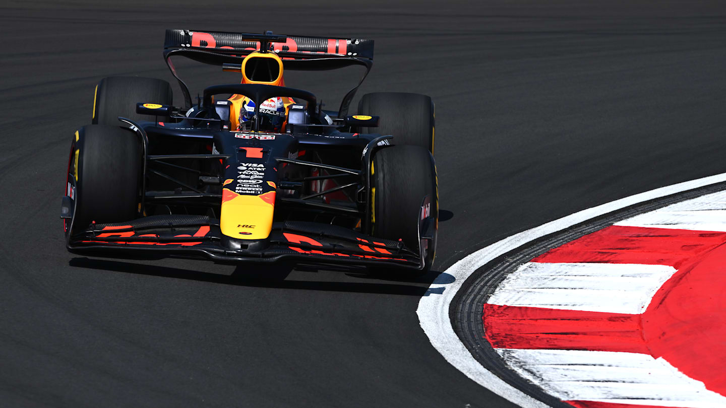 SHANGHAI, CHINA - MARCH 21: Max Verstappen of the Netherlands driving the (1) Oracle Red Bull