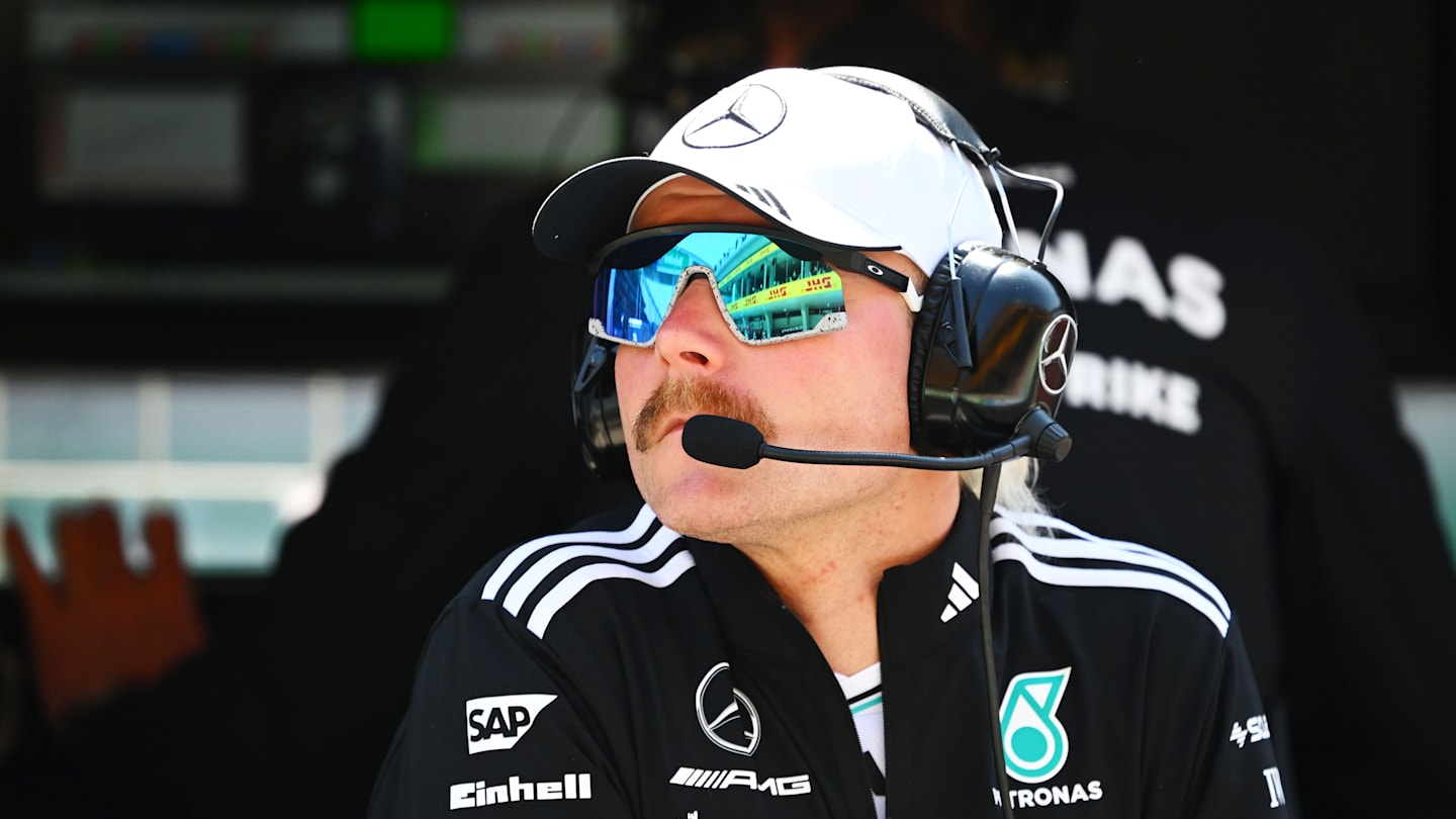SHANGHAI, CHINA - MARCH 21: Valtteri Bottas of Finland and Mercedes AMG Petronas F1 Team looks on
