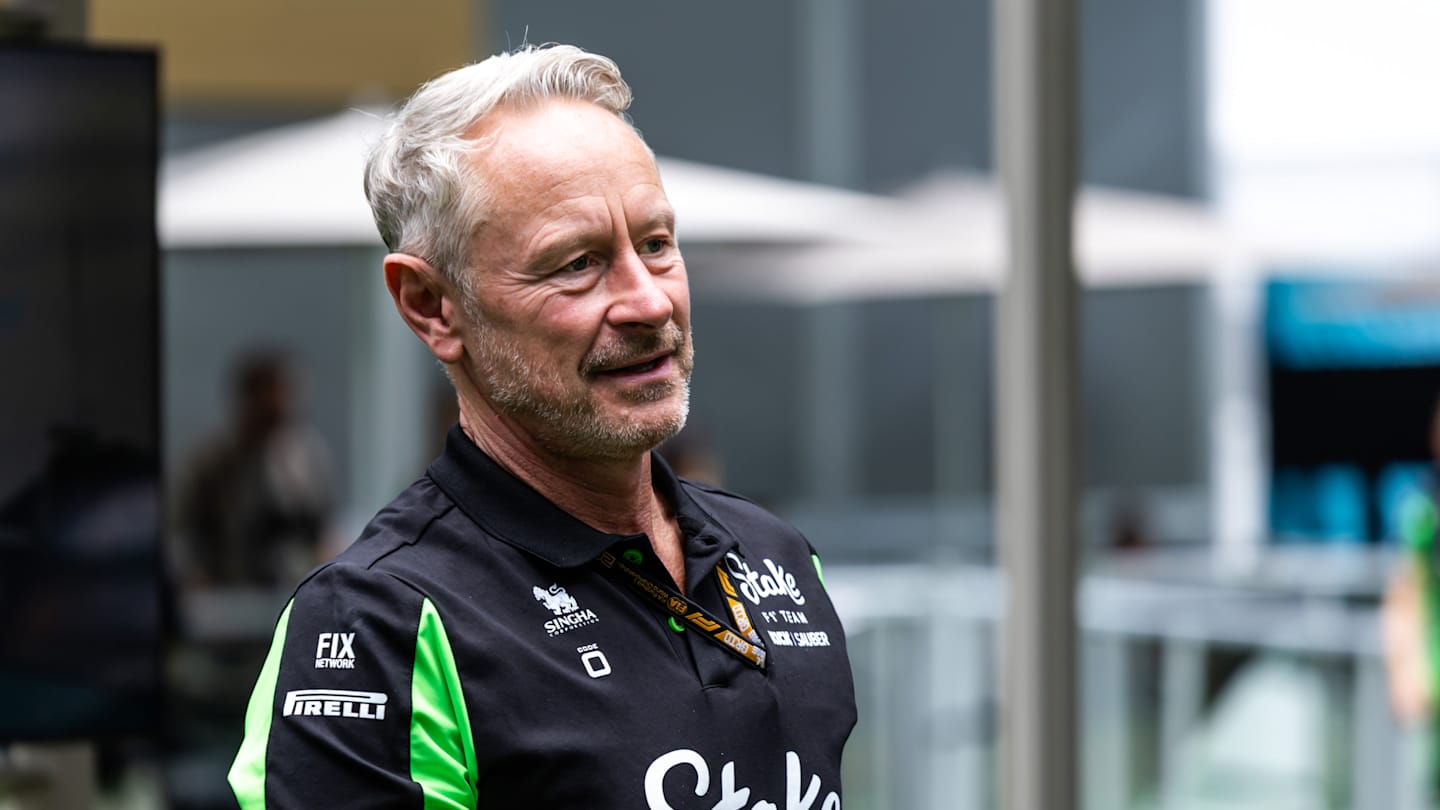 MIAMI, FLORIDA - MAY 01: Jonathan Wheatley, Team Principal of Stake F1 Team Kick Sauber looks on