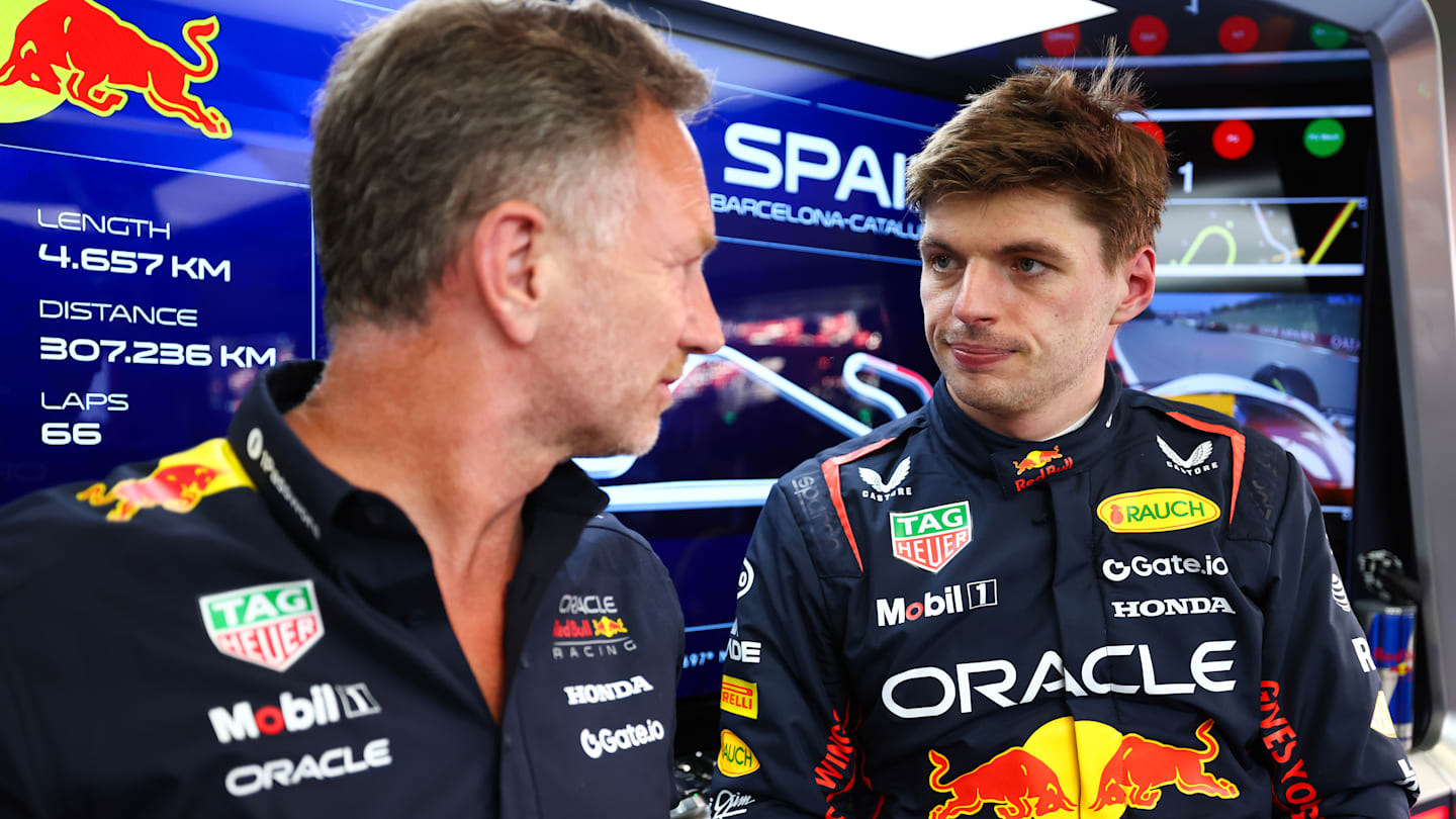 Verstappen admits Russell contact ‘shouldn’t have happened’ in Spanish GP as Dutch driver nears race ban threshold