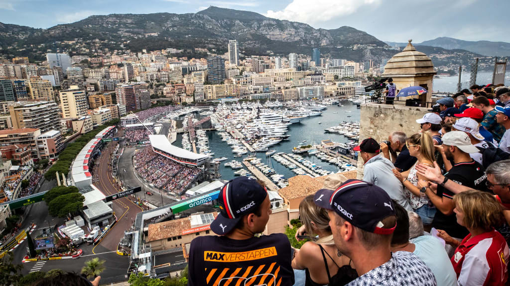 MONTE-CARLO, MONACO - MAY 28: Fans during the F1 Grand Prix of Monaco on May 28, 2022 in