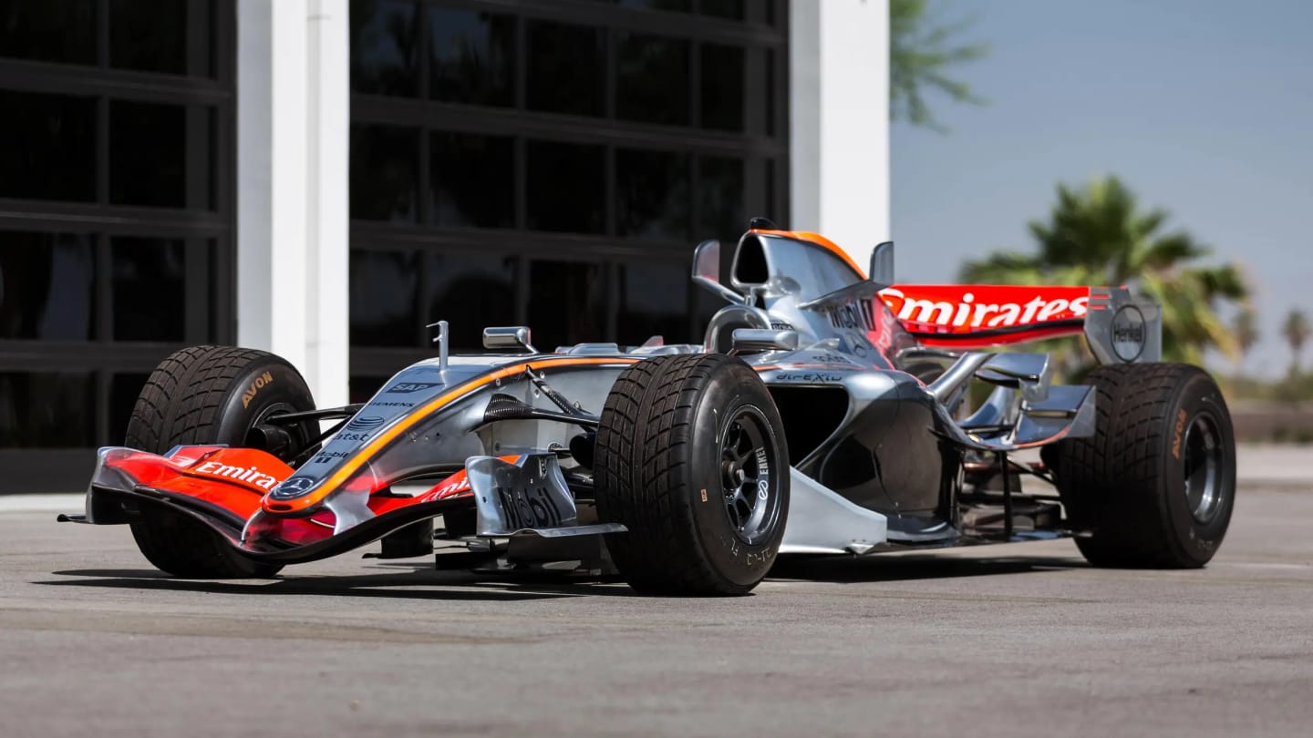 Kimi Raikkonen's 2006 McLaren is up for sale 