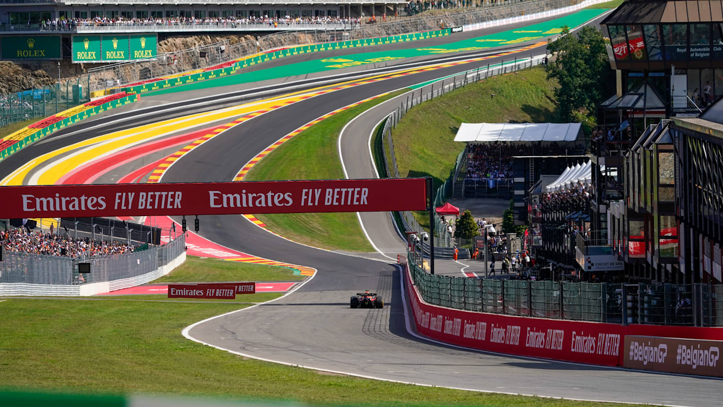 Circuit of Spa-Francorchamps during the F1 Rolex Belgian Grand Prix 2022 on August 28th, 2022 in