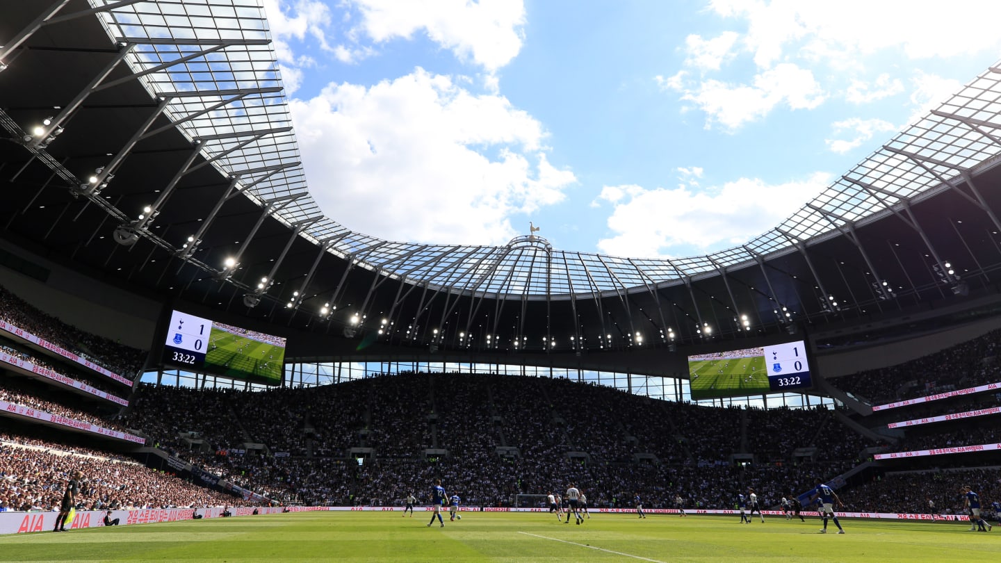LONDON, ENGLAND - MAY 12: General view inside the stadium during the Premier League match between