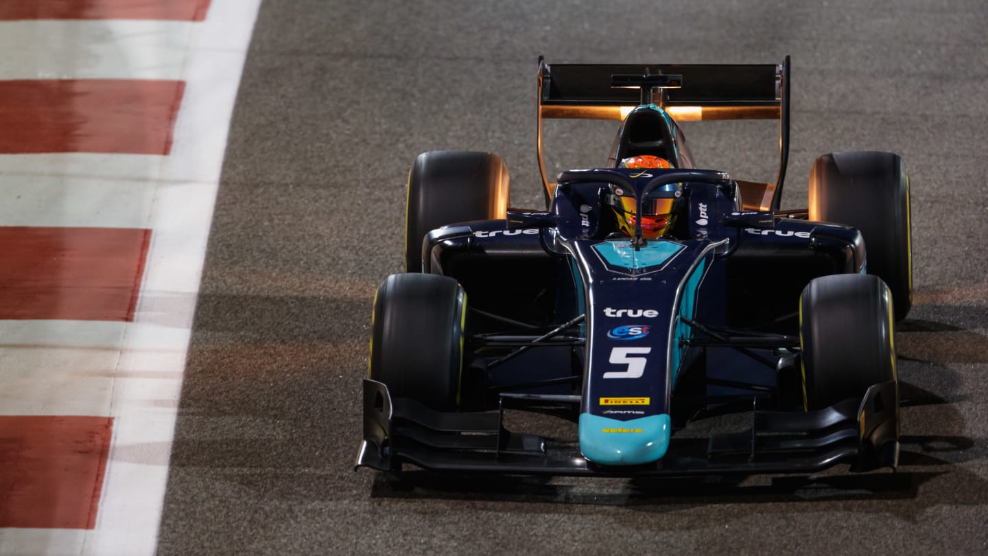 FIA Formula 2 Series - Round 12..Yas Marina Circuit, Abu Dhabi, United Arab Emirates..Saturday 24