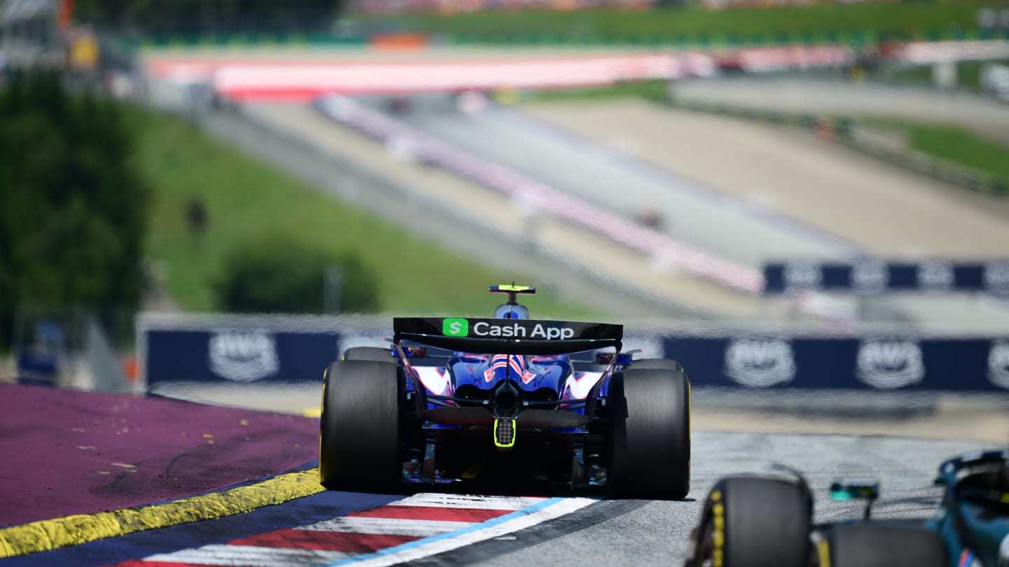 SPIELBERG, AUSTRIA - JUNE 29: A general view of Sergio Perez of Mexico driving the (11) Oracle Red