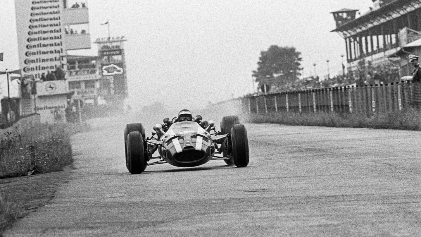 Jochen Rindt, Cooper-Maserati T81, Grand Prix of Germany, Nurburgring, 07 August 1966. (Photo by