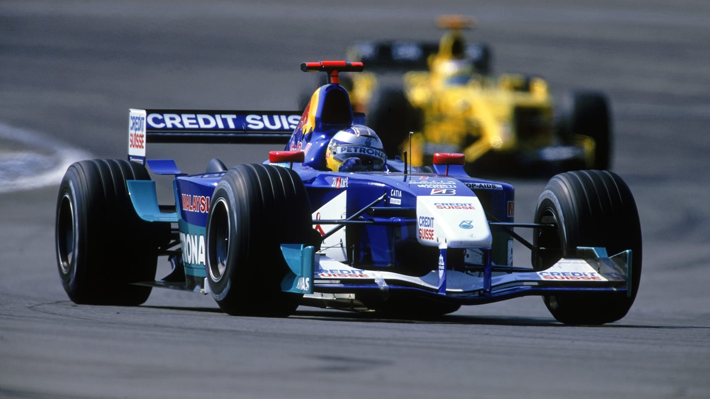 INDIANAPOLIS - SEPTEMBER 29:  Sauber driver Nick Heidfeld of Germany in action during the US