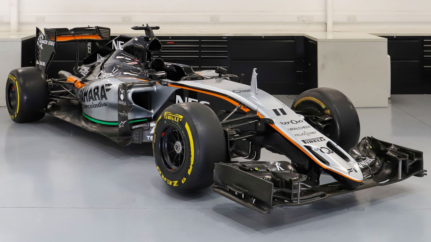 The 2015 Force India up for auction via F1 Authentics