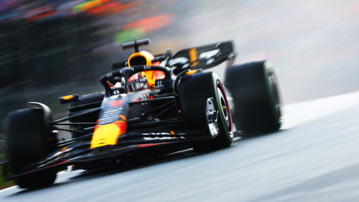 ZANDVOORT, NETHERLANDS - AUGUST 26: Max Verstappen of the Netherlands driving the (1) Oracle Red