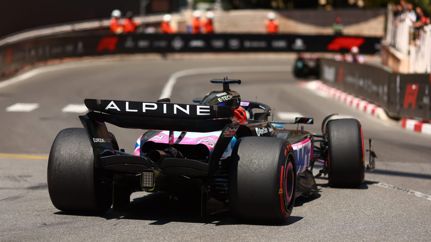 MONTE-CARLO, MONACO - MAY 25: Esteban Ocon of France driving the (31) Alpine F1 A524 Renault on track during final practice ahead of the F1 Grand Prix of Monaco at Circuit de Monaco on May 25, 2024 in Monte-Carlo, Monaco. (Photo by Clive Rose/Getty Images)
