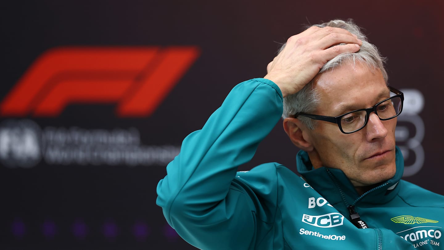 LUSAIL CITY, QATAR - NOVEMBER 29: Mike Krack, Team Principal of the Aston Martin F1 Team attends