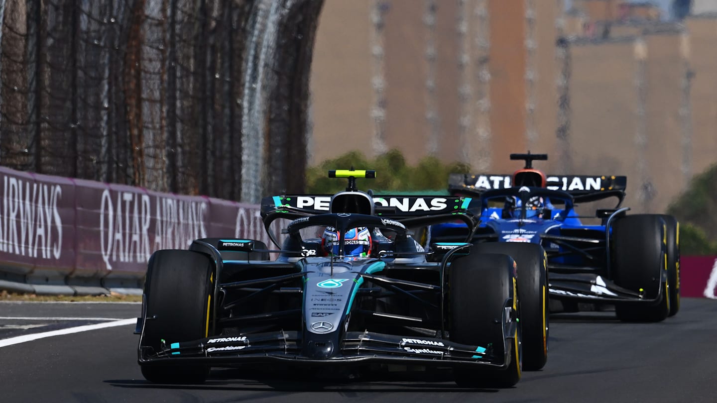 SHANGHAI, CHINA - MARCH 21: Andrea Kimi Antonelli of Italy driving the (12) Mercedes AMG Petronas