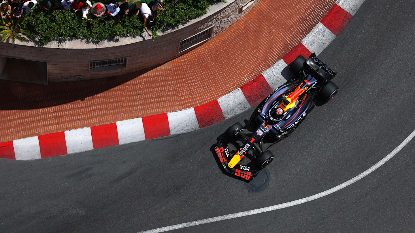 MONTE-CARLO, MONACO - MAY 25: Max Verstappen of the Netherlands driving the (1) Oracle Red Bull