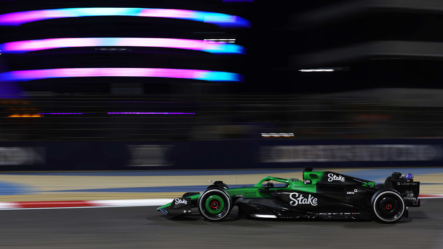 BAHRAIN, BAHRAIN - FEBRUARY 28: Nico Hulkenberg of Germany driving the (27) Kick Sauber C45 Ferrari