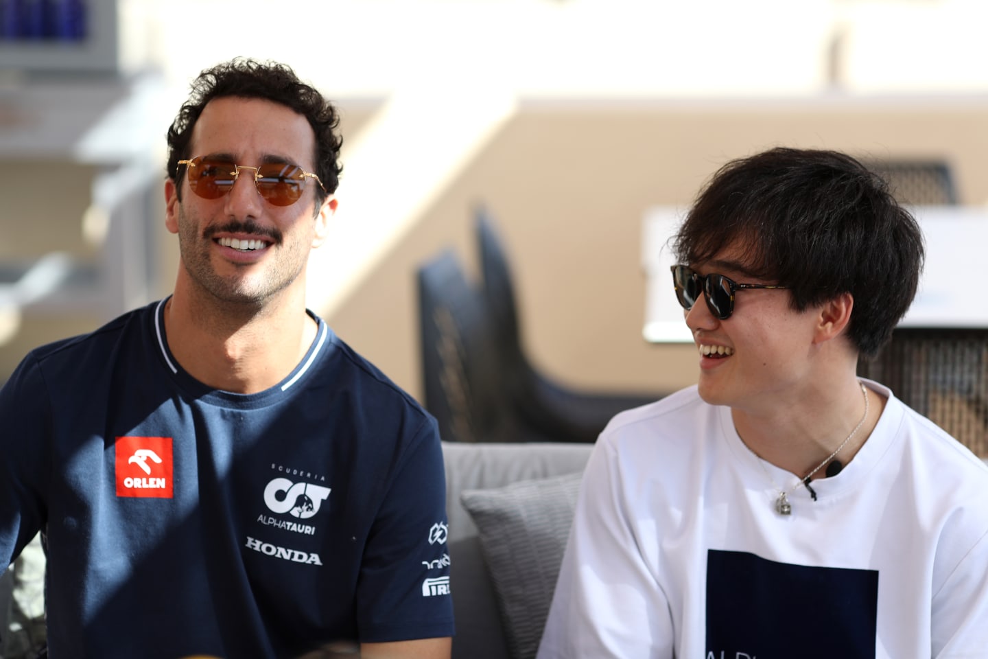 ABU DHABI, UNITED ARAB EMIRATES - NOVEMBER 23: Daniel Ricciardo of Australia and Scuderia