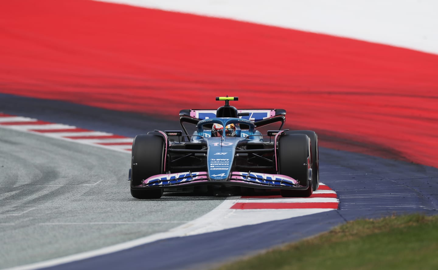 SPIELBERG, AUSTRIA - JULY 02: Pierre Gasly of France driving the (10) Alpine F1 A523 Renault on