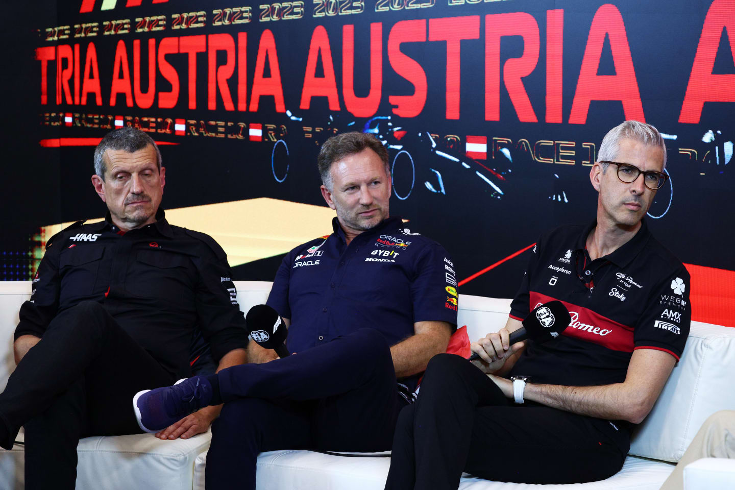 SPIELBERG, AUSTRIA - JUNE 30: Haas F1 Team Principal Guenther Steiner, Red Bull Racing Team