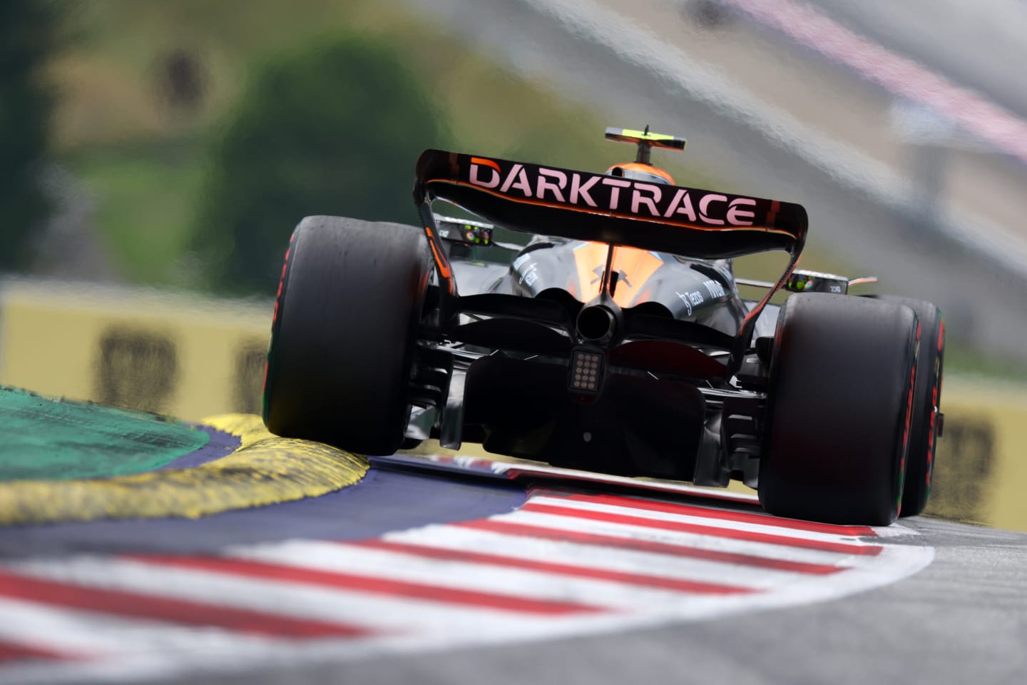 SPIELBERG, AUSTRIA - JUNE 30: Lando Norris of Great Britain driving the (4) McLaren MCL60 Mercedes