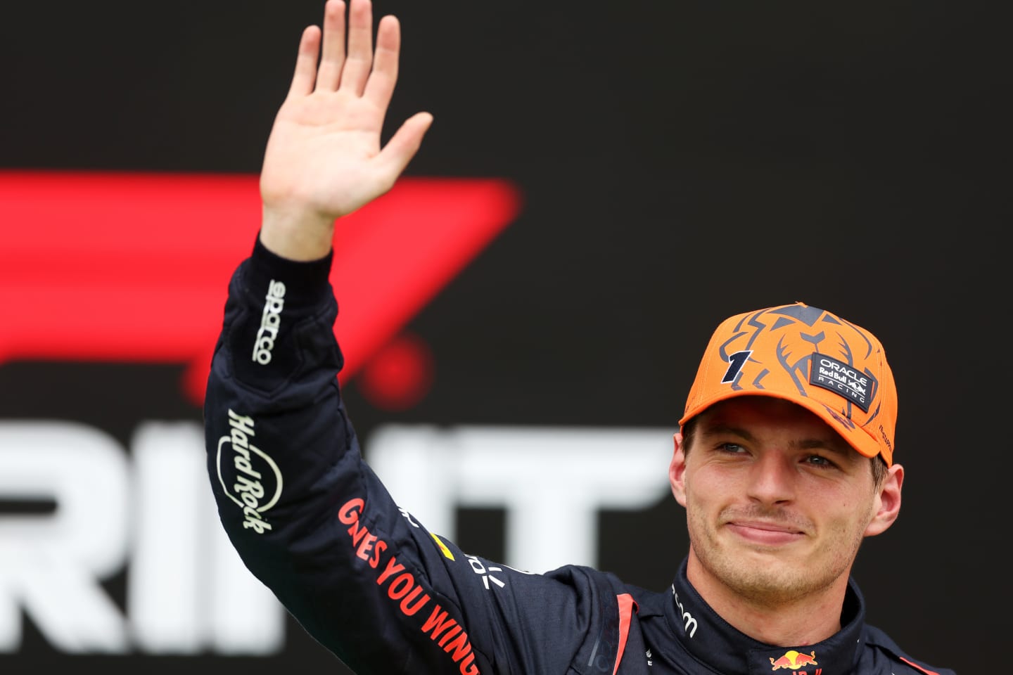 SPIELBERG, AUSTRIA - JULY 01: Pole position qualifier Max Verstappen of the Netherlands and Oracle