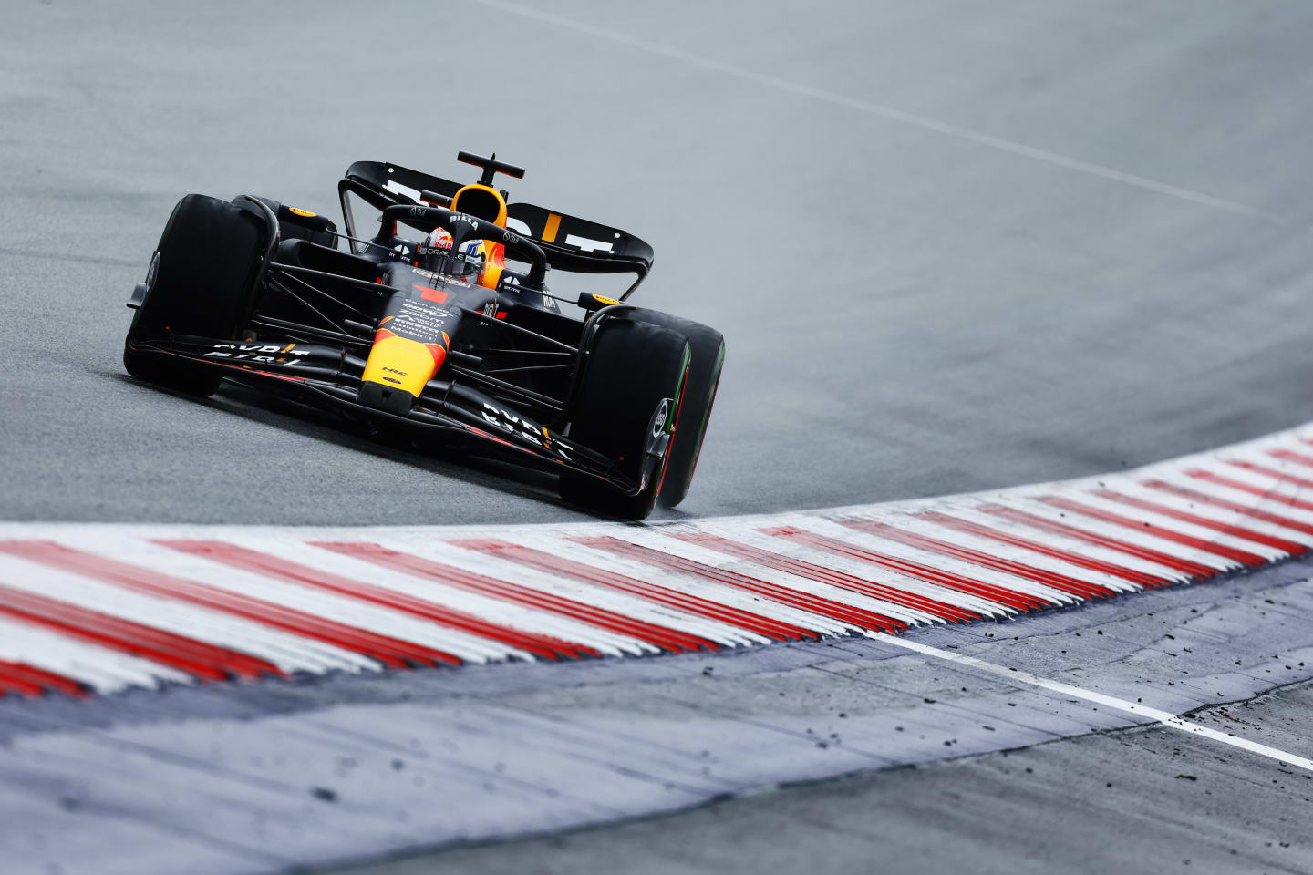 SPIELBERG, AUSTRIA - JULY 01: Max Verstappen of the Netherlands driving the (1) Oracle Red Bull