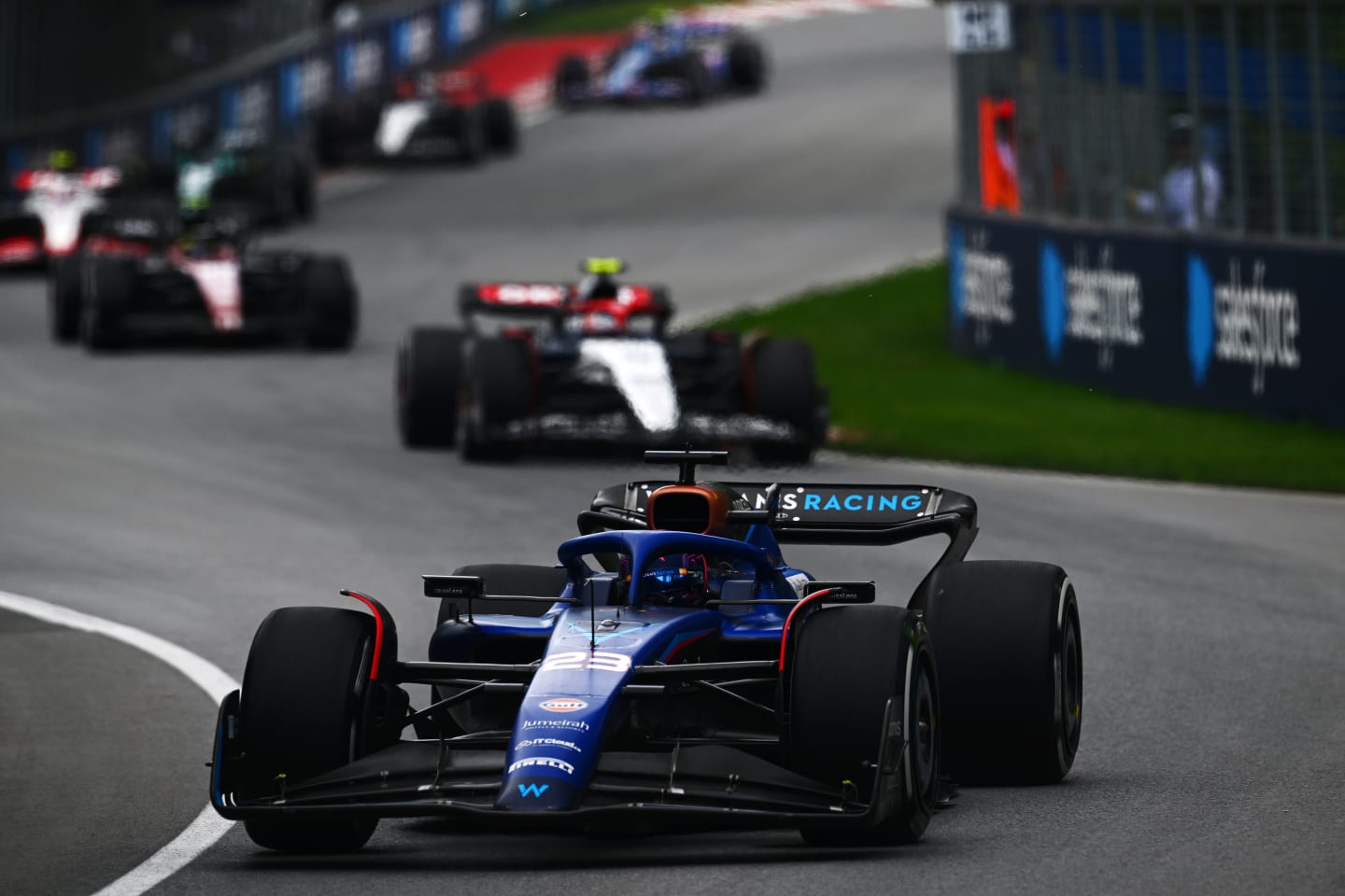 MONTREAL, QUEBEC - JUNE 18: Alexander Albon of Thailand on track during the F1 Grand Prix of Canada