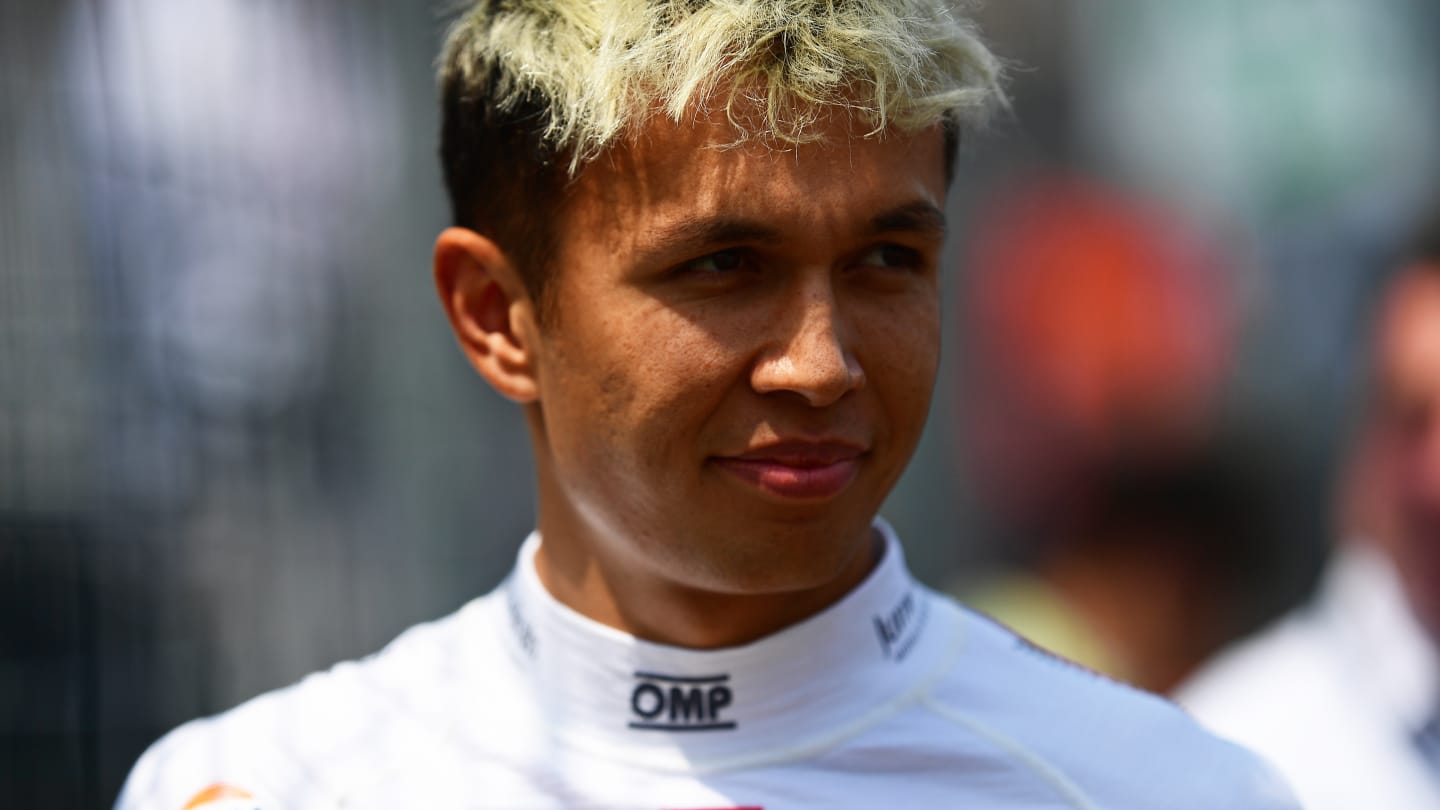 MONTREAL, QUEBEC - JUNE 18: Alexander Albon of Thailand and Williams looks on prior to the F1 Grand