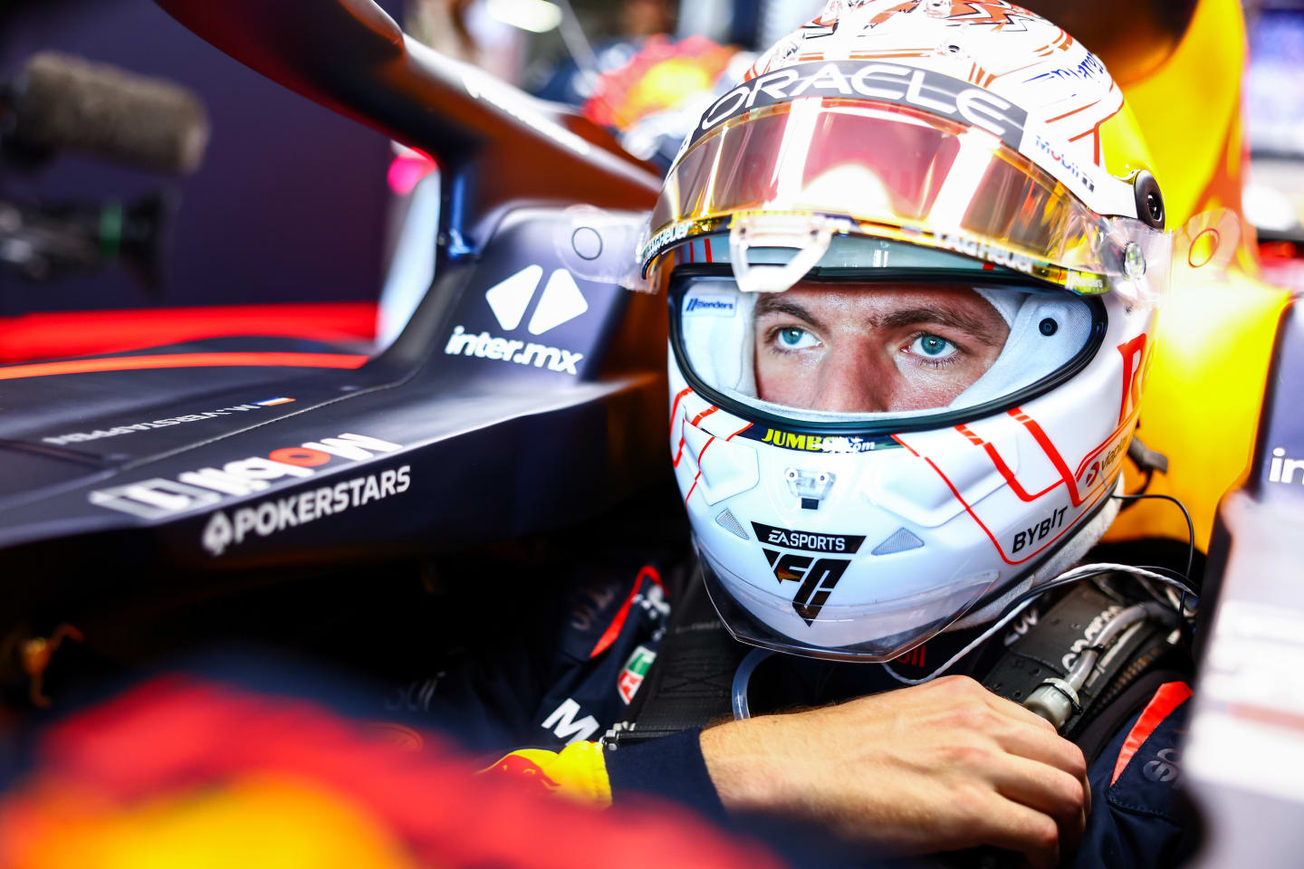 SUZUKA, JAPAN - SEPTEMBER 24: Max Verstappen of the Netherlands and Oracle Red Bull Racing prepares