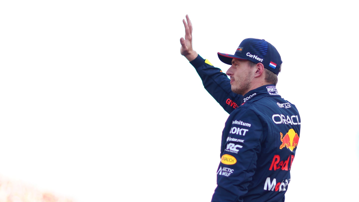 SUZUKA, JAPAN - SEPTEMBER 23: Pole position qualifier qualifier Max Verstappen of the Netherlands