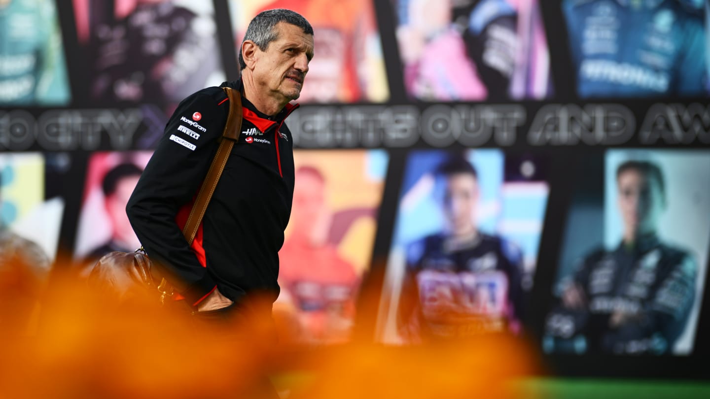 MEXICO CITY, MEXICO - OCTOBER 28: Haas F1 Team Principal Guenther Steiner walks in the Paddock