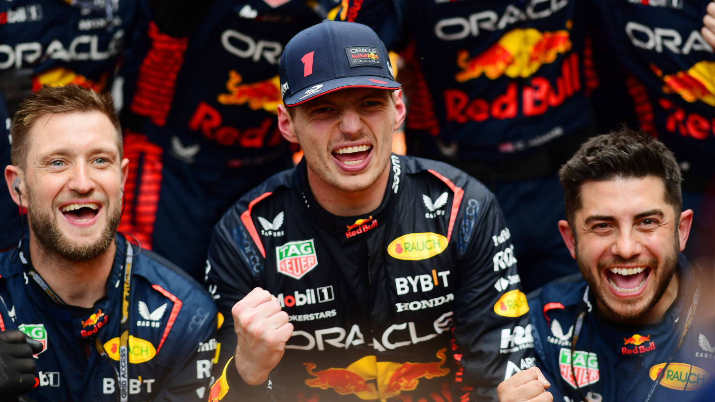 MONTE-CARLO, MONACO - MAY 28: Race winner Max Verstappen of the Netherlands and Oracle Red Bull