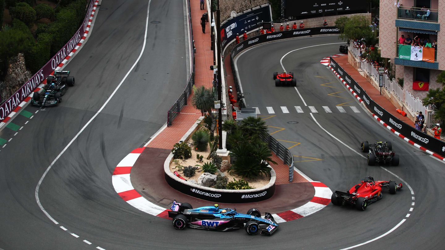 MONTE-CARLO, MONACO - MAY 28: Pierre Gasly of France driving the (10) Alpine F1 A523 Renault