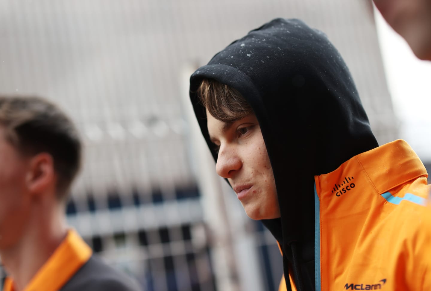 MONTE-CARLO, MONACO - MAY 25: Oscar Piastri of Australia and McLaren walks in the Paddock during previews ahead of the F1 Grand Prix of Monaco at Circuit de Monaco on May 25, 2023 in Monte-Carlo, Monaco. (Photo by Ryan Pierse/Getty Images)