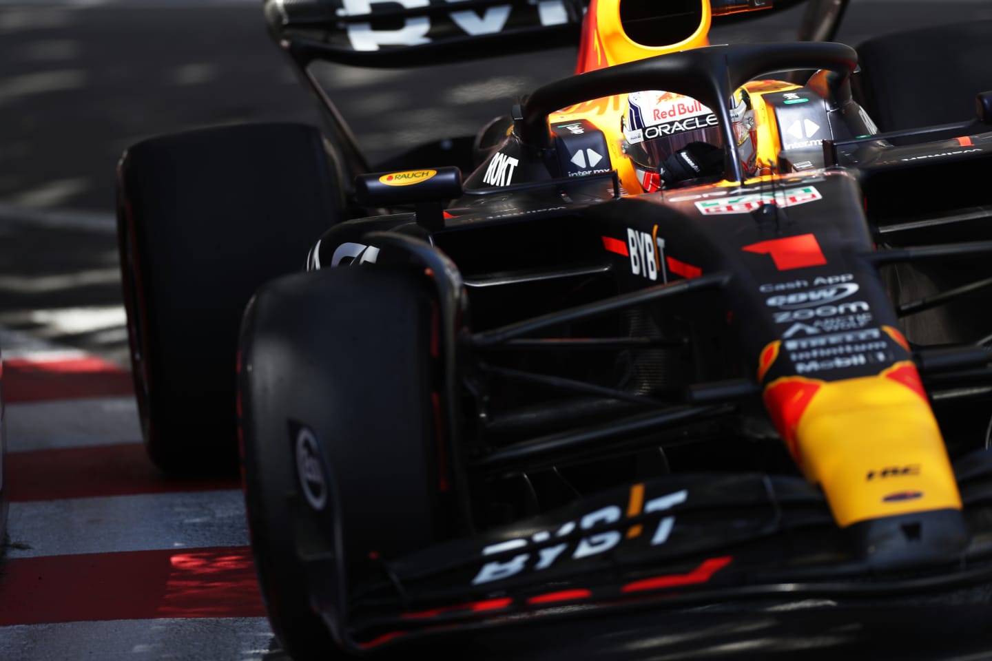 MONTE-CARLO, MONACO - MAY 27: Max Verstappen of the Netherlands driving the (1) Oracle Red Bull