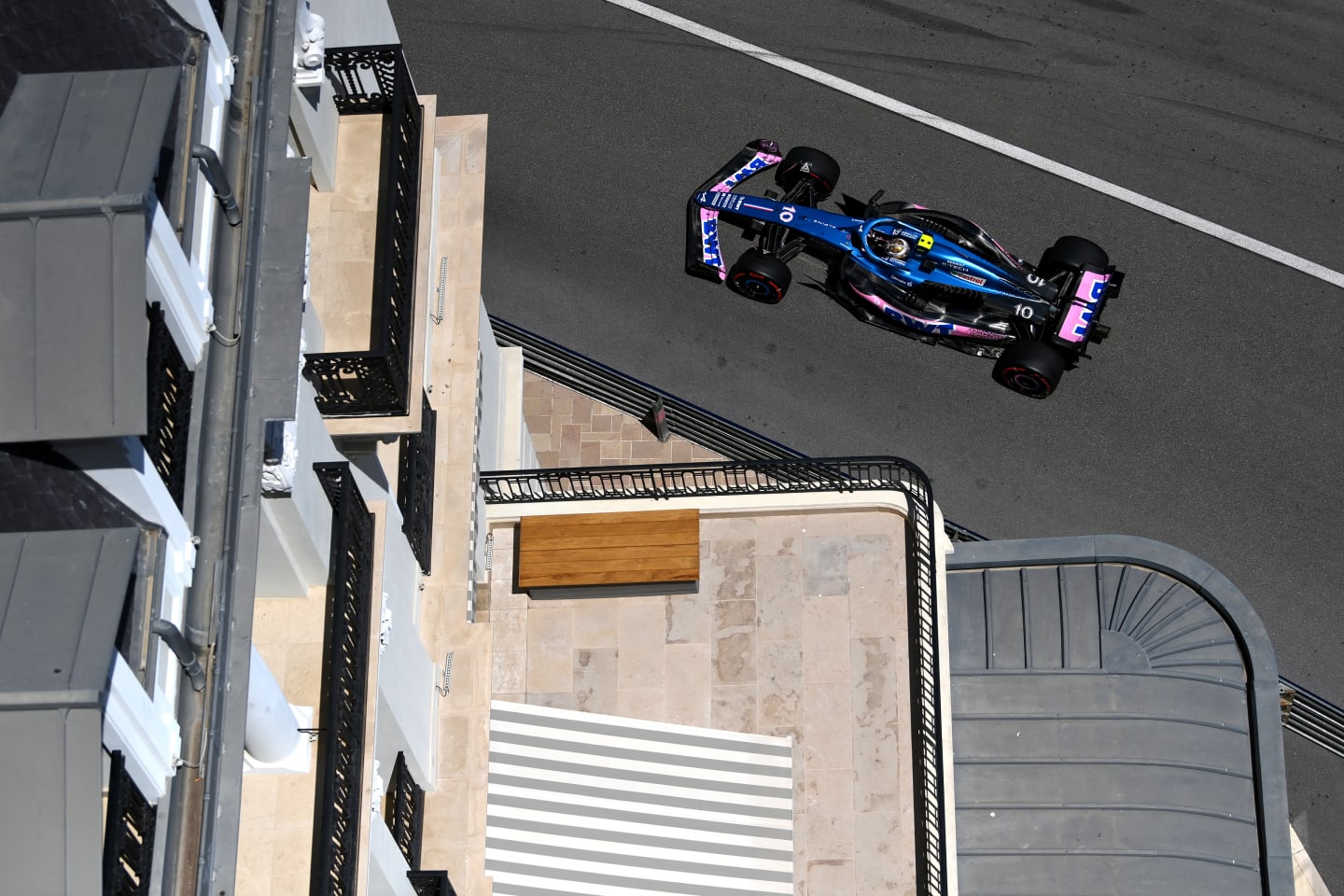 MONTE-CARLO, MONACO - MAY 27: Pierre Gasly of France driving the (10) Alpine F1 A523 Renault on track during final practice ahead of the F1 Grand Prix of Monaco at Circuit de Monaco on May 27, 2023 in Monte-Carlo, Monaco. (Photo by Dan Mullan/Getty Images)