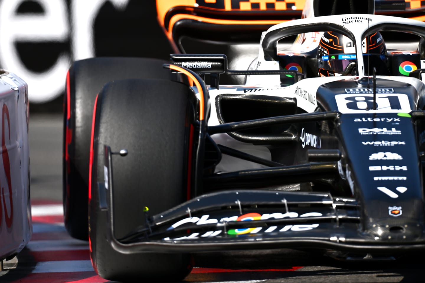 MONTE-CARLO, MONACO - MAY 27: Oscar Piastri of Australia driving the (81) McLaren MCL60 Mercedes on track during qualifying ahead of the F1 Grand Prix of Monaco at Circuit de Monaco on May 27, 2023 in Monte-Carlo, Monaco. (Photo by Dan Mullan/Getty Images)