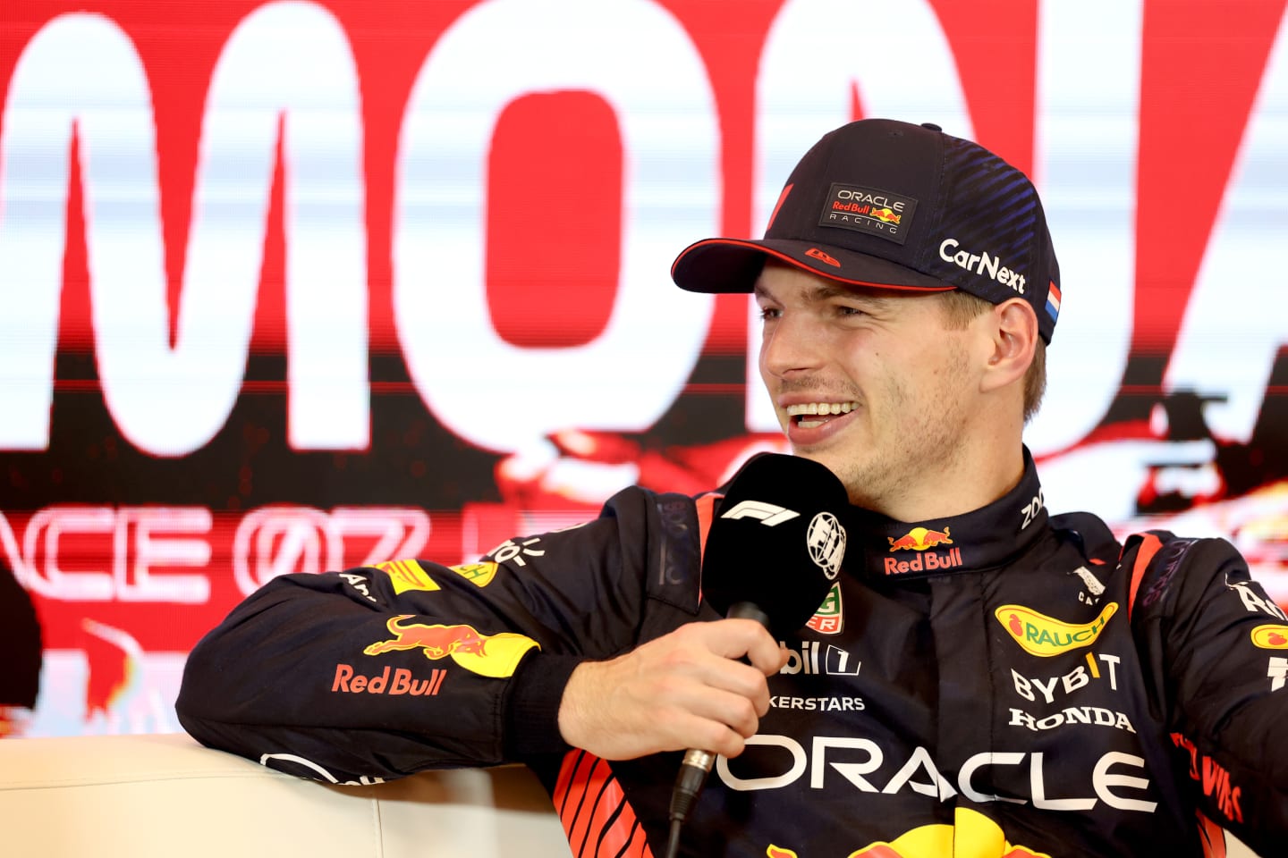 MONTE-CARLO, MONACO - MAY 27: Pole position qualifier Max Verstappen of the Netherlands and Oracle
