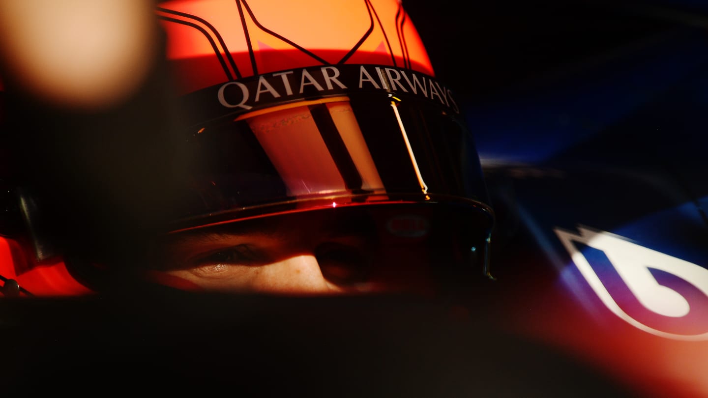 LUSAIL CITY, QATAR - OCTOBER 07: Esteban Ocon of France and Alpine F1 prepares to drive in the garage during the Sprint Shootout ahead of the F1 Grand Prix of Qatar at Lusail International Circuit on October 07, 2023 in Lusail City, Qatar. (Photo by Mario Renzi - Formula 1/Formula 1 via Getty Images)