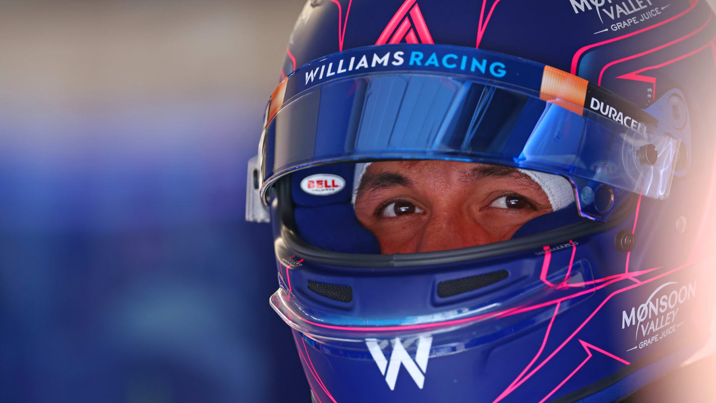 ZANDVOORT, NETHERLANDS - AUGUST 25: Alexander Albon of Thailand and Williams prepares to drive in the garage during practice ahead of the F1 Grand Prix of The Netherlands at Circuit Zandvoort on August 25, 2023 in Zandvoort, Netherlands. (Photo by Dan Istitene - Formula 1/Formula 1 via Getty Images)