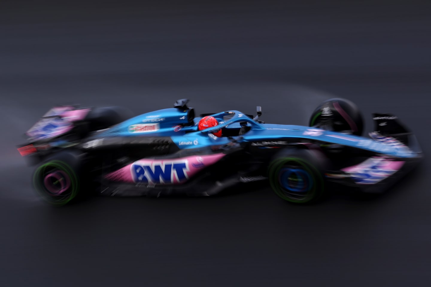 ZANDVOORT, NETHERLANDS - AUGUST 26: Esteban Ocon of France driving the (31) Alpine F1 A523 Renault on track during final practice ahead of the F1 Grand Prix of The Netherlands at Circuit Zandvoort on August 26, 2023 in Zandvoort, Netherlands. (Photo by Dean Mouhtaropoulos/Getty Images)