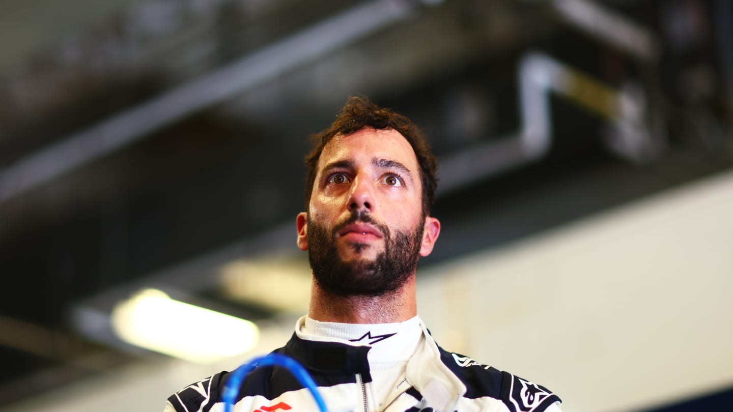 AUSTIN, TEXAS - OCTOBER 21: 11th placed qualifier Daniel Ricciardo of Australia and Scuderia