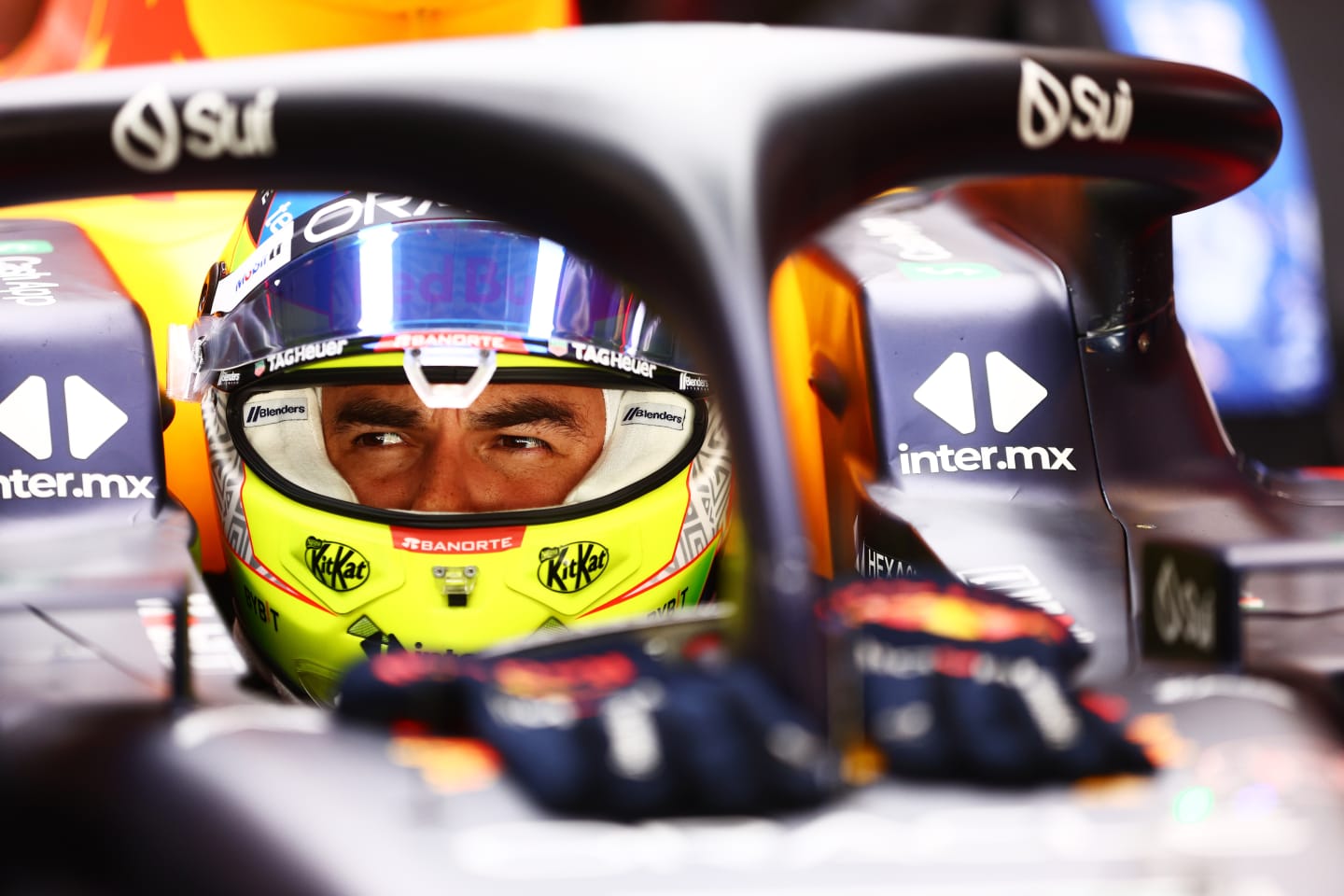 ABU DHABI, UNITED ARAB EMIRATES - NOVEMBER 28: Sergio Perez of Mexico and Oracle Red Bull Racing