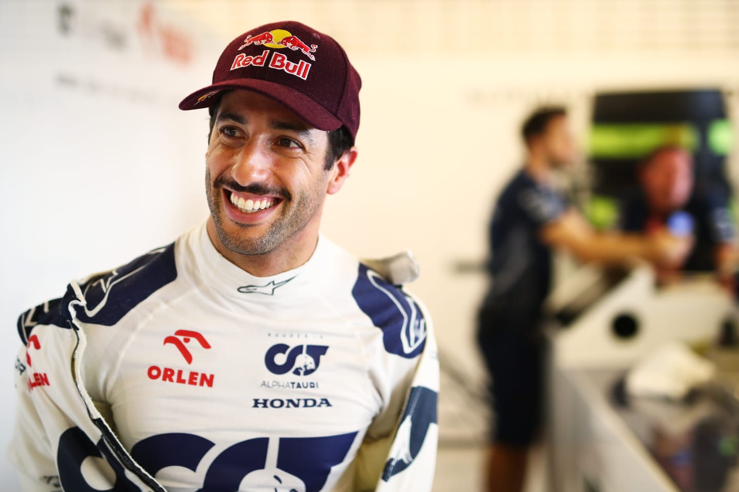 Daniel Ricciardo has been taking part in the post-season test for AlphaTauri 
