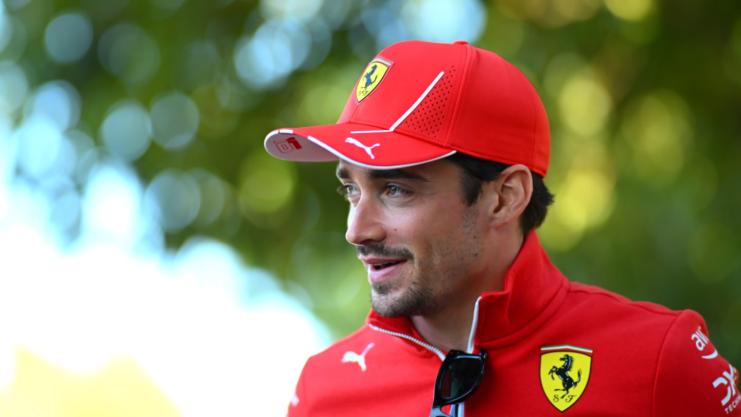 MELBOURNE, AUSTRALIA - MARCH 22: Charles Leclerc of Monaco and Ferrari prepares to drive in the