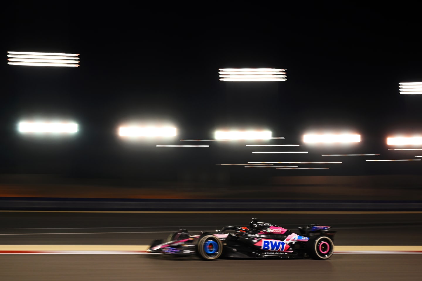 BAHRAIN, BAHRAIN - MARCH 02: Esteban Ocon of France driving the (31) Alpine F1 A524 Renault on