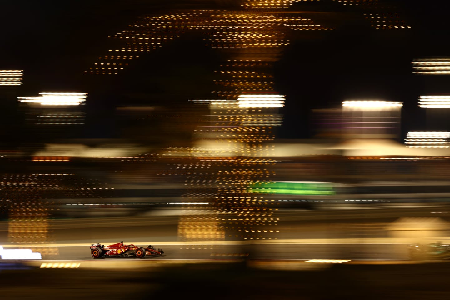 BAHRAIN, BAHRAIN - FEBRUARY 29: Charles Leclerc of Monaco driving the (16) Ferrari SF-24 on track