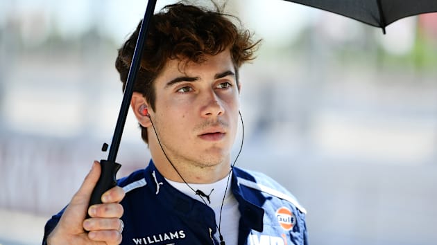 Colapinto at Silverstone with Williams