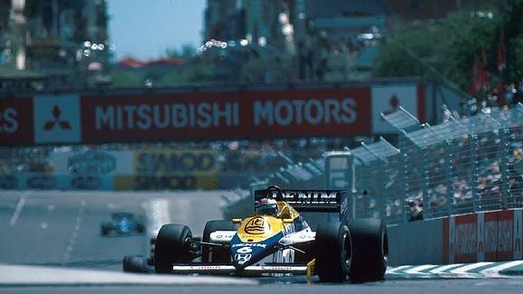 Keke Rosberg (FIN) Williams FW10, 1st place. Australian Grand Prix, Adelaide, 3 November 1985