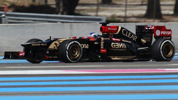 Switzerland's Fabio Leimer tests with Pirelli and Lotus as part of his prize for winning the 2013 GP2 Series. Paul Ricard, France, May 27, 2014. © Pirelli