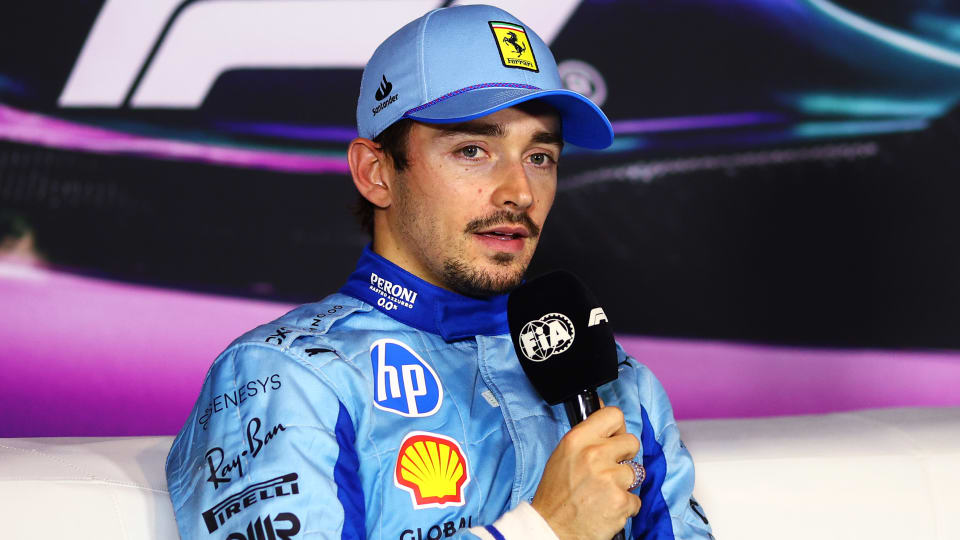Charles Leclerc finis di posisi ketiga saat GP Miami 2024